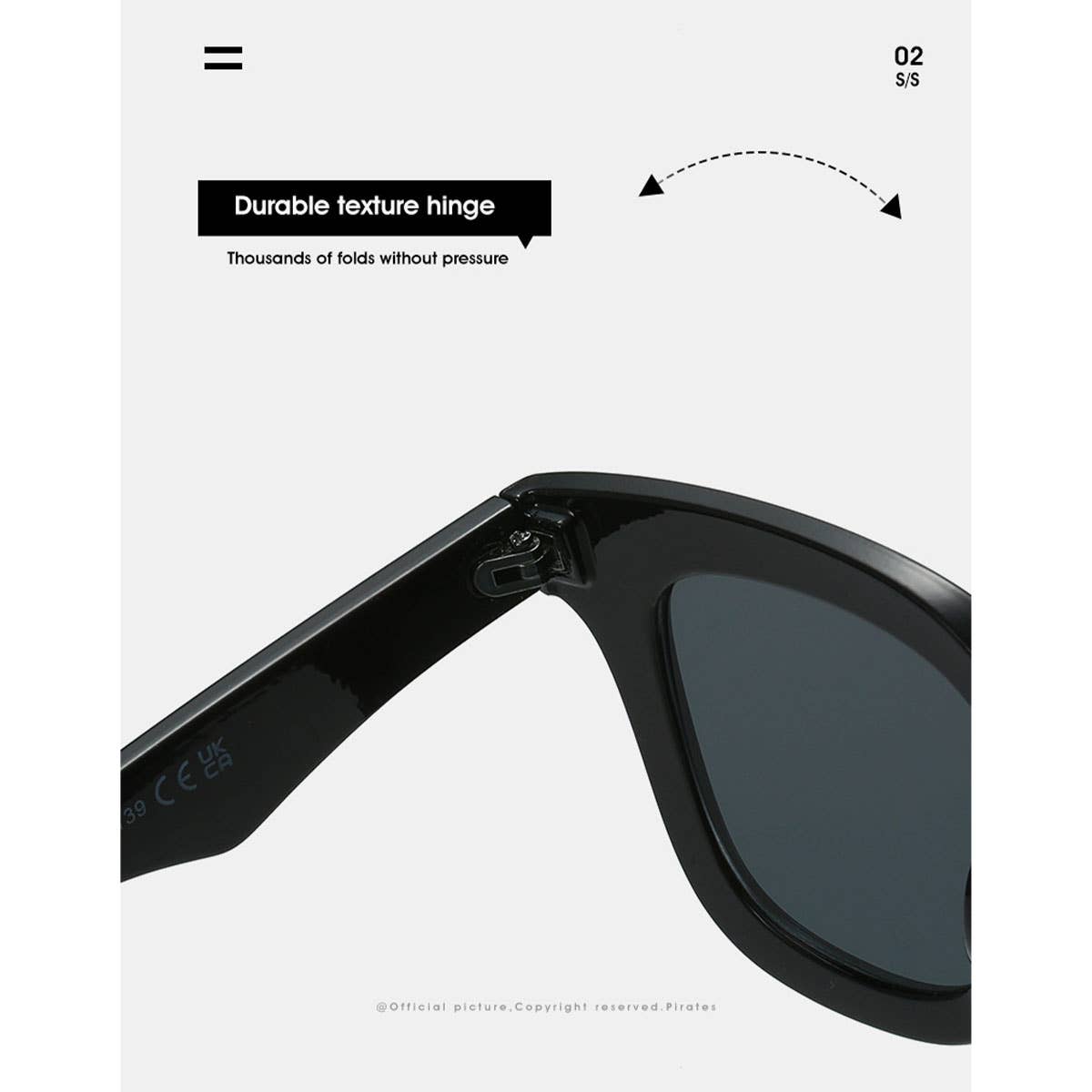 WIDE FRAME DANDY SUNGLASSES