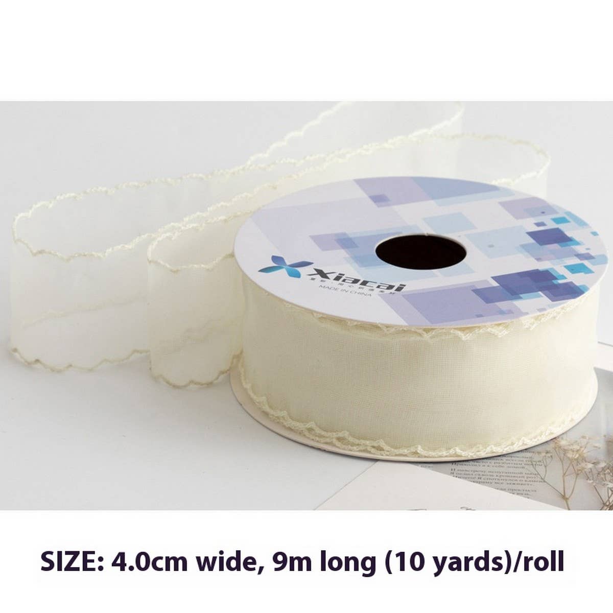 CURVED LACE HANDMADE MATERIALS DIY RIBBON