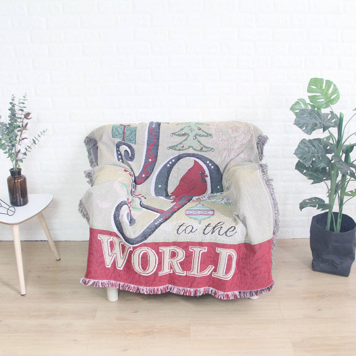 JACQUARD SOFA BLANKET CAMPING BLANKET