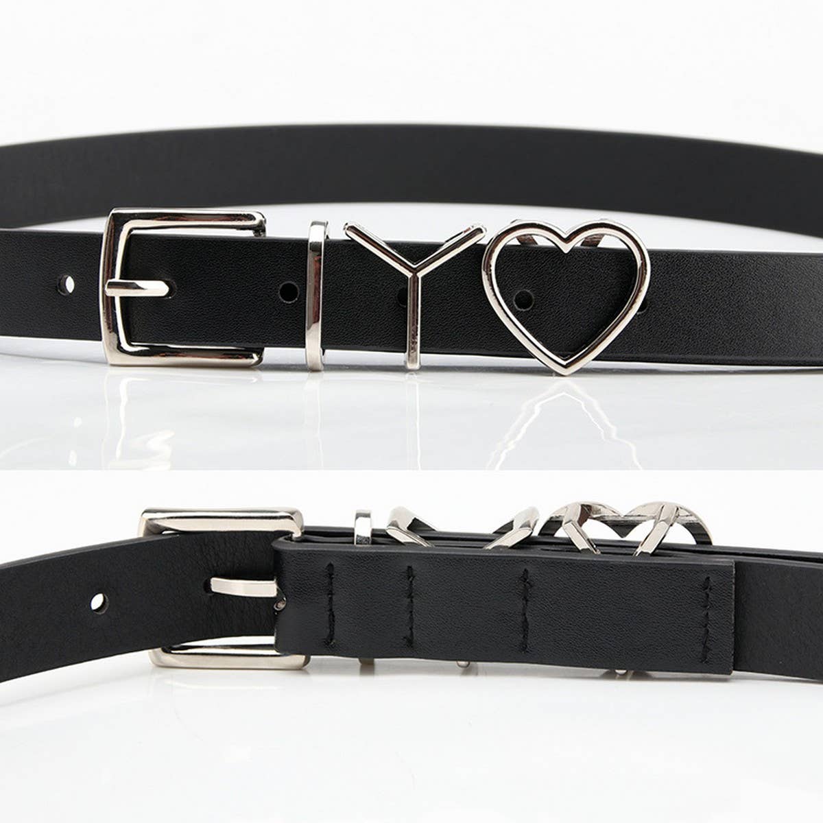 CLASSIC SIMPLE I LOVE YOU THIN BELTS_CWABE0396