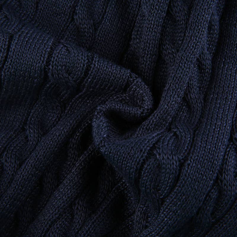 SLEEVELESS LETTER COLOR PATCHWORK V-NECK VEST