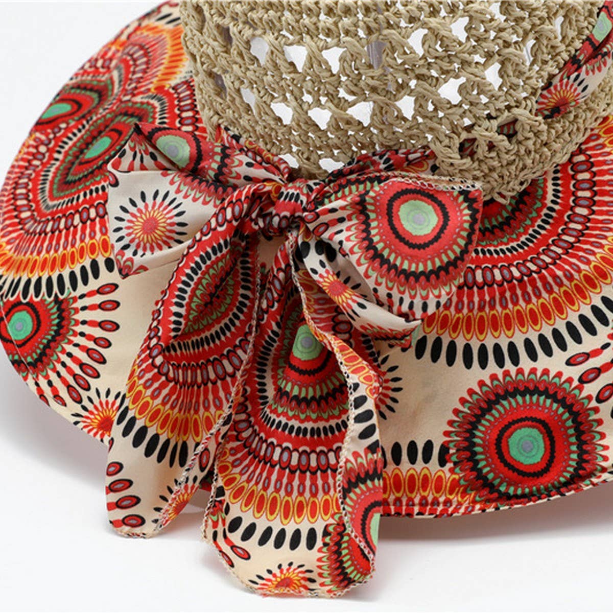 BOHEMIAN STYLE BEACH SUN HAT_CWAH1452