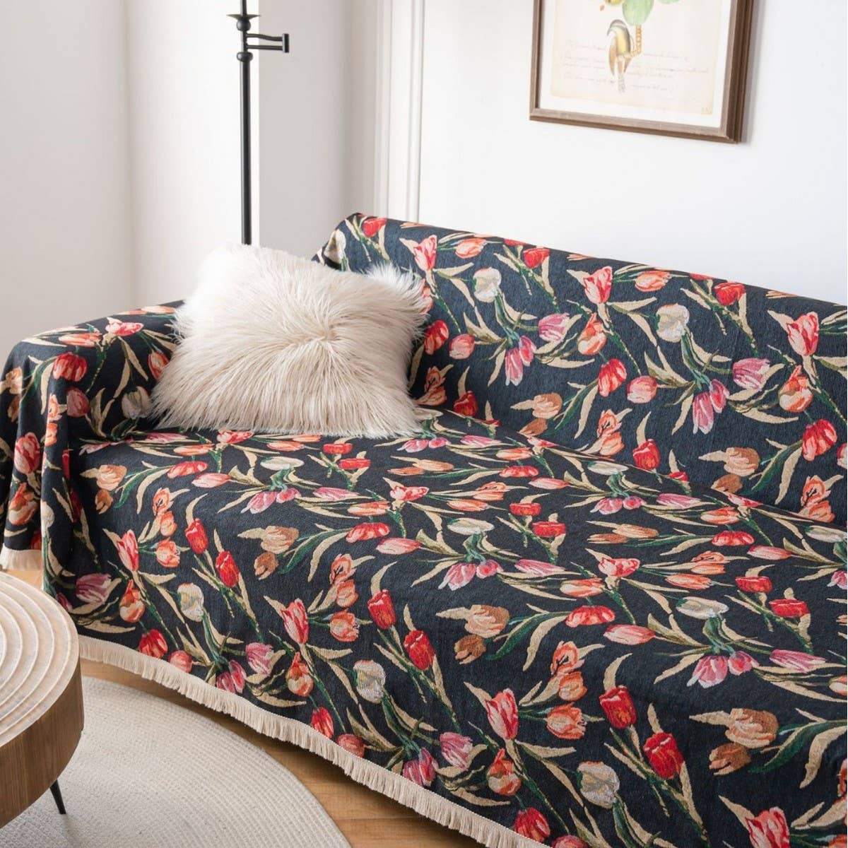 STYLISH AND VERSATILE COUNTRY STYLE SOFA THROW_CWMM1654