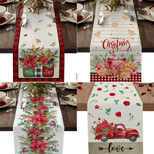 HOME VALENTINE'S DAY PRINTED TABLECLOTH