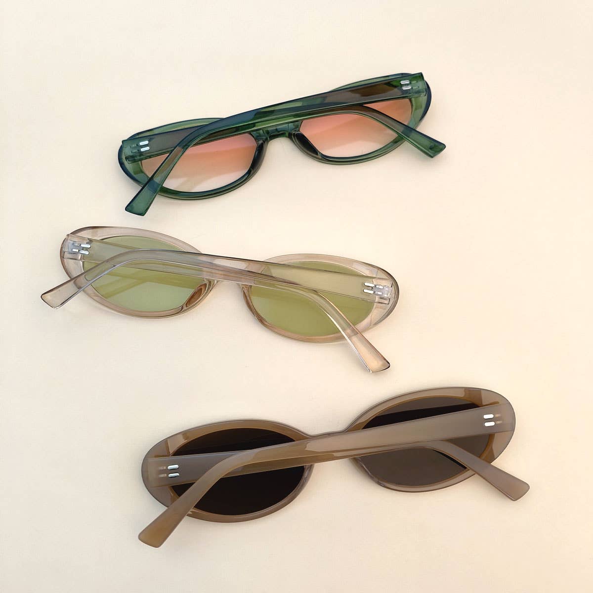 RETRO SMALL OVAL FRAME SUNGLASSES_CWASG0479