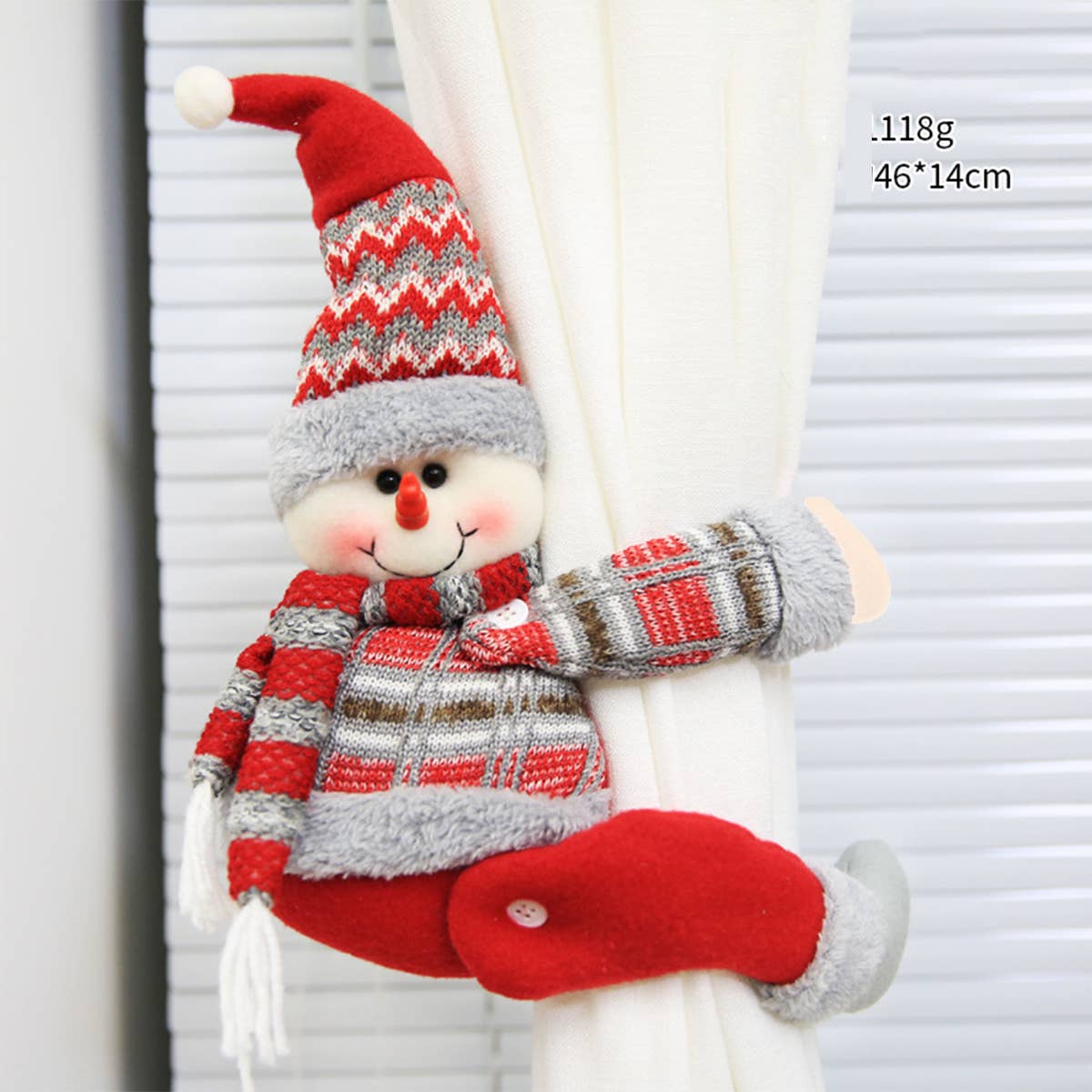 CWMM9395_CHRISTMAS CURTAIN BUCKLE CARTOON DOLL PENDANT