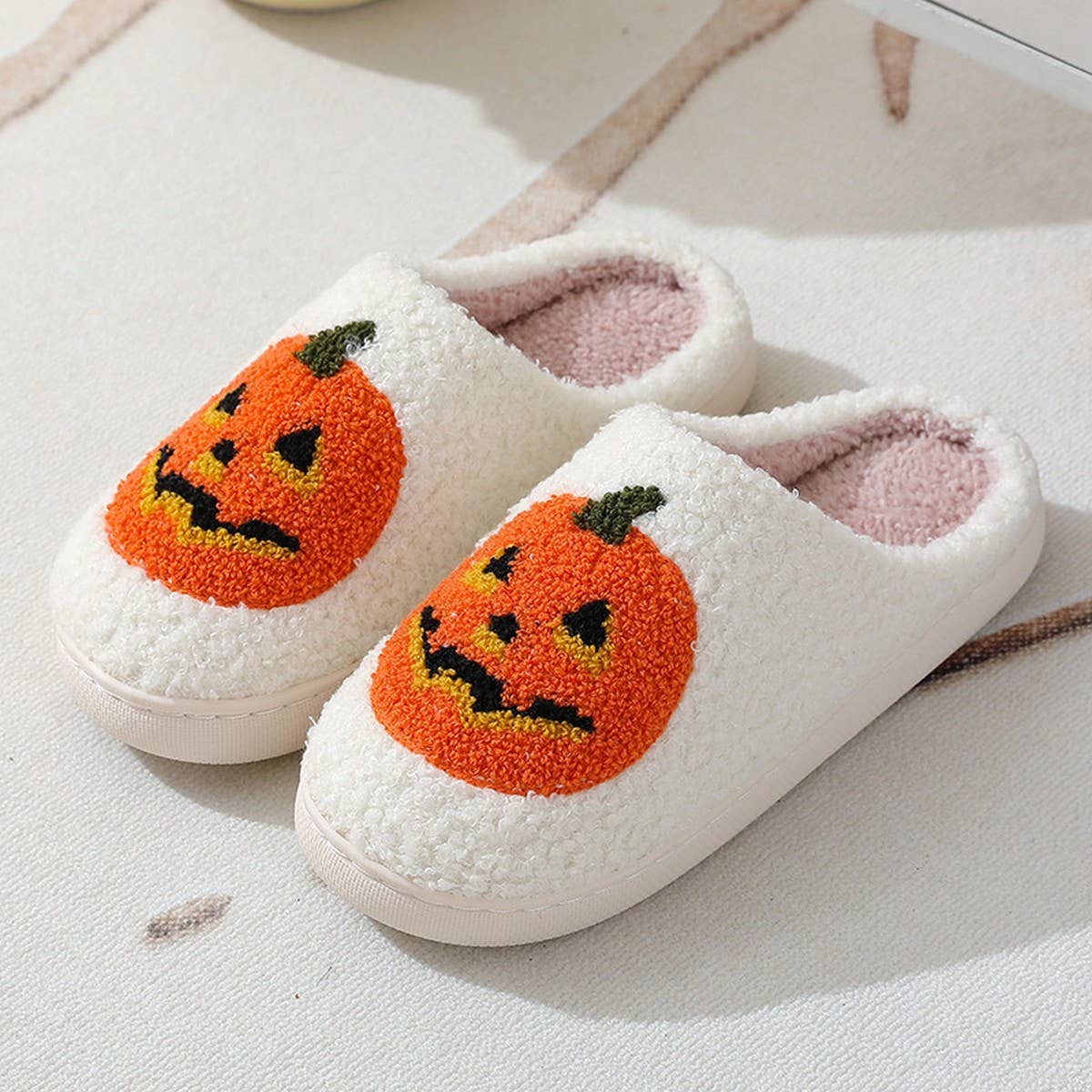 Halloween Atmosphere Slippers, Cute & Funny, Autumn & Winter