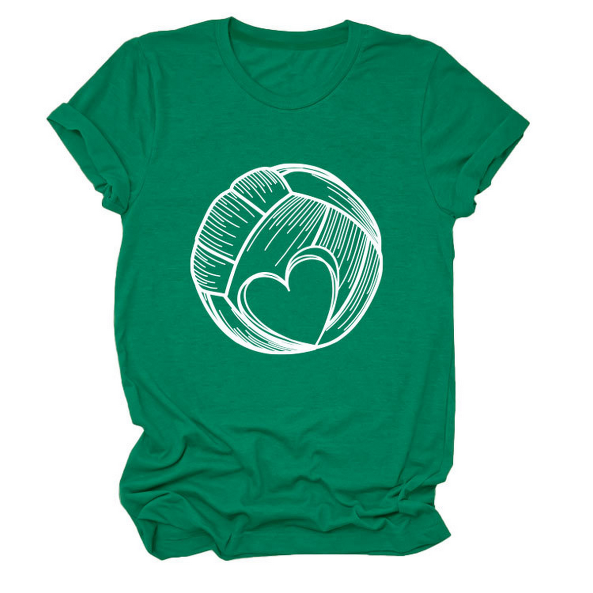 Love Football T-Shirt ? Casual Plus Size Top