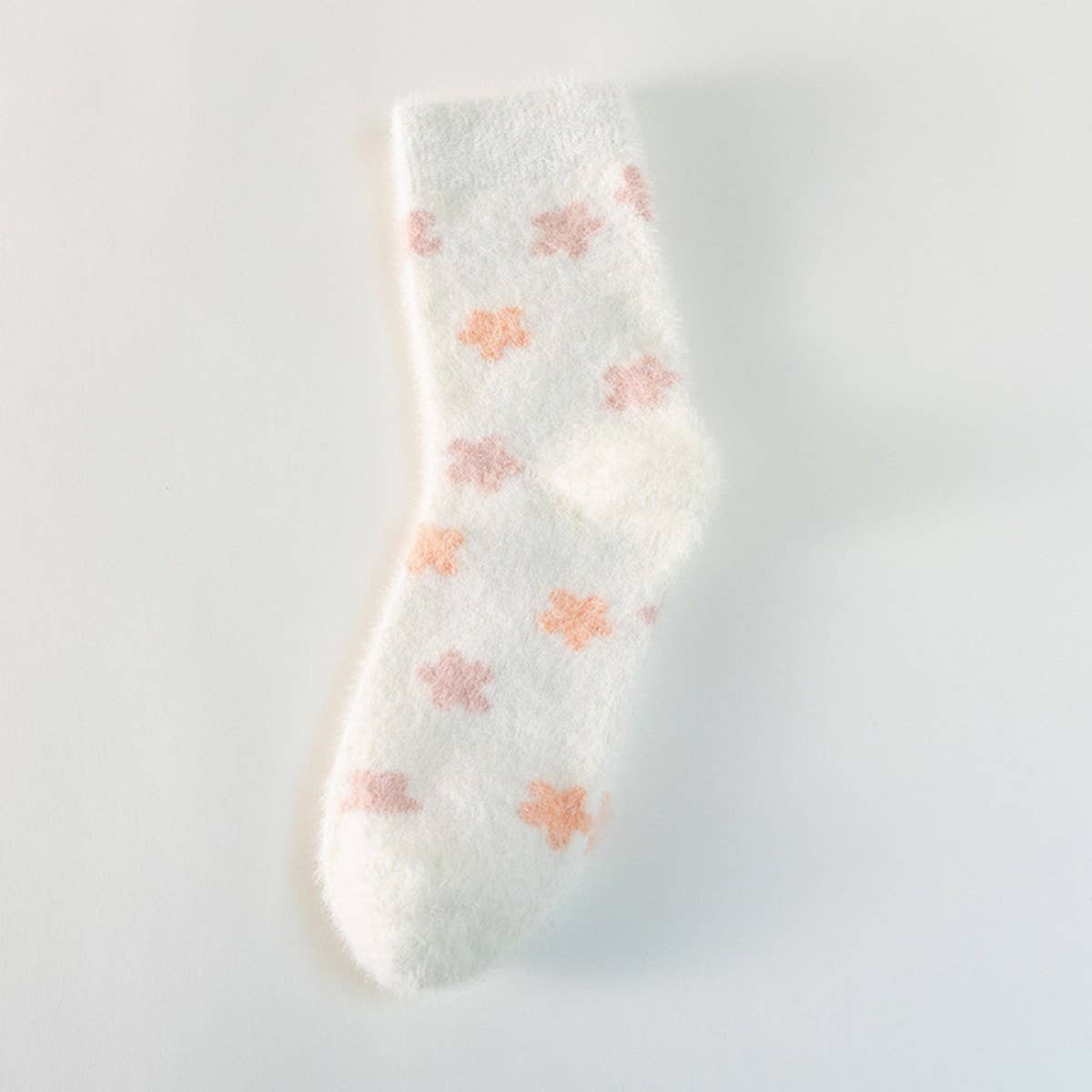 MID-TUBE WINTER WARM CUTE PLUSH SNOW SOCKS