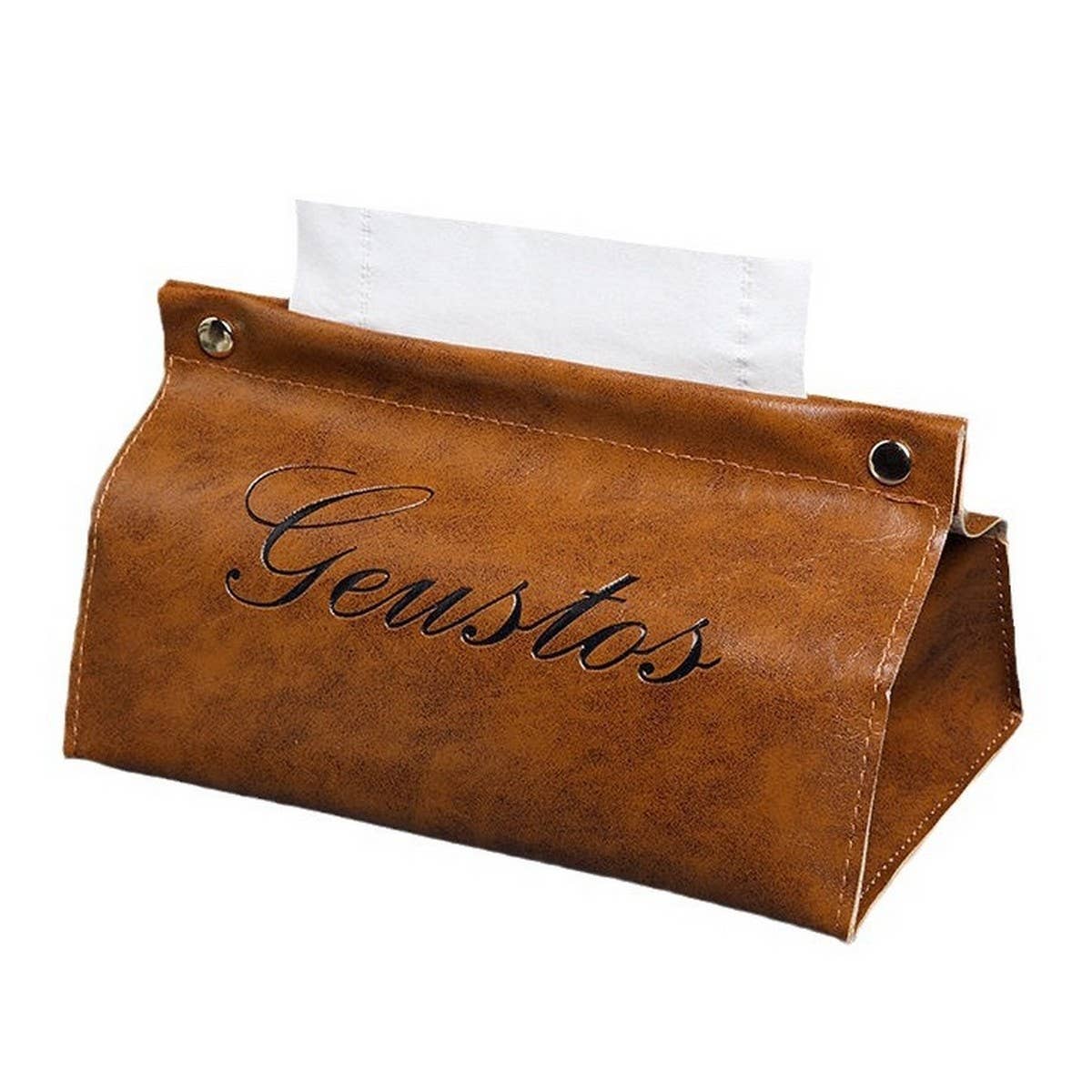 LIGHT LUXURY CAR HOUSEHOLD LEATHER TISSUE BOX