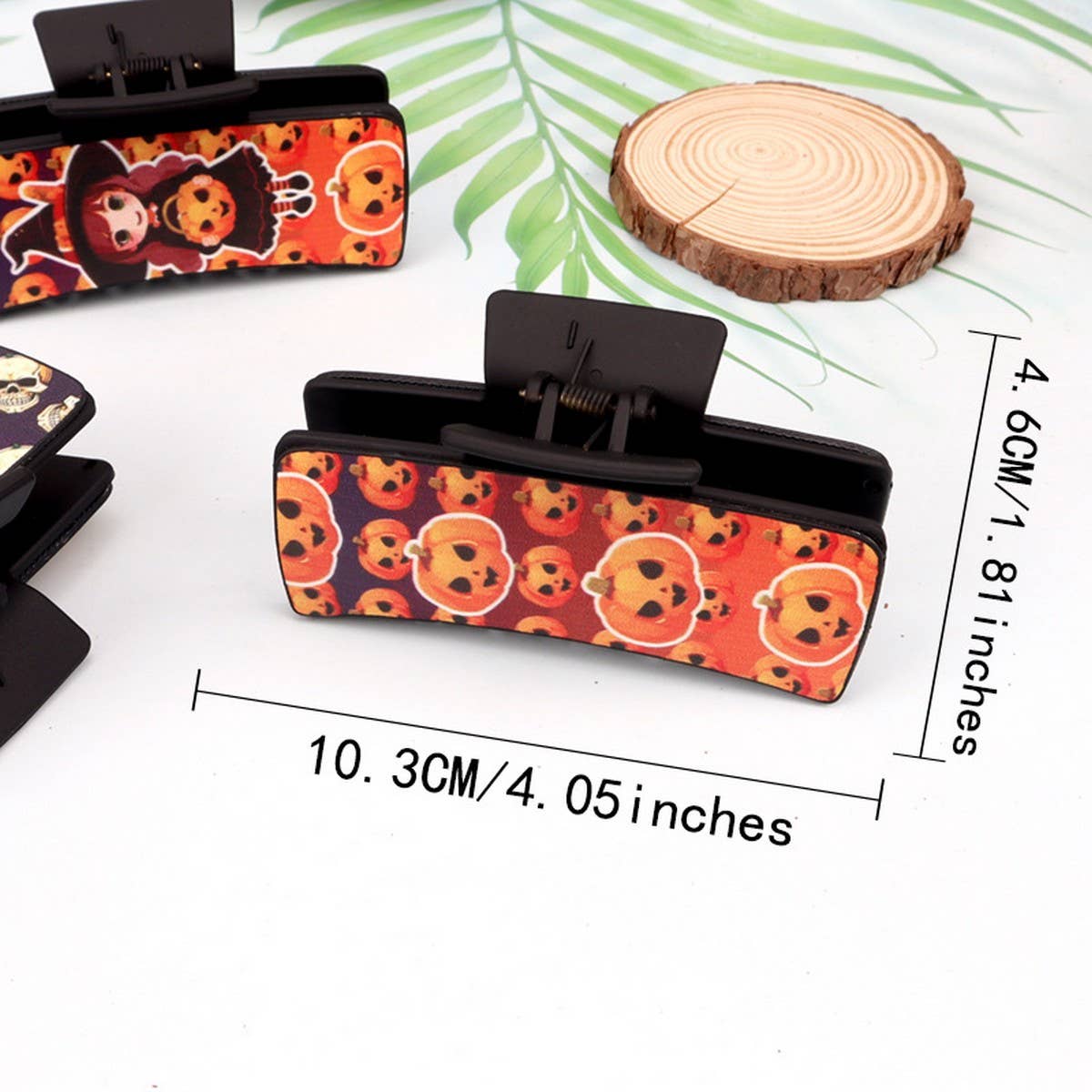 HALLOWEEN EUROPEAN AND AMERICAN PRINT HAIRPIN_CWAHA1465