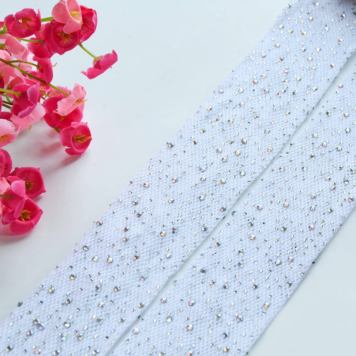 WOMEN SPARKLE RHINESTONE FISHNETS STOCKINGS