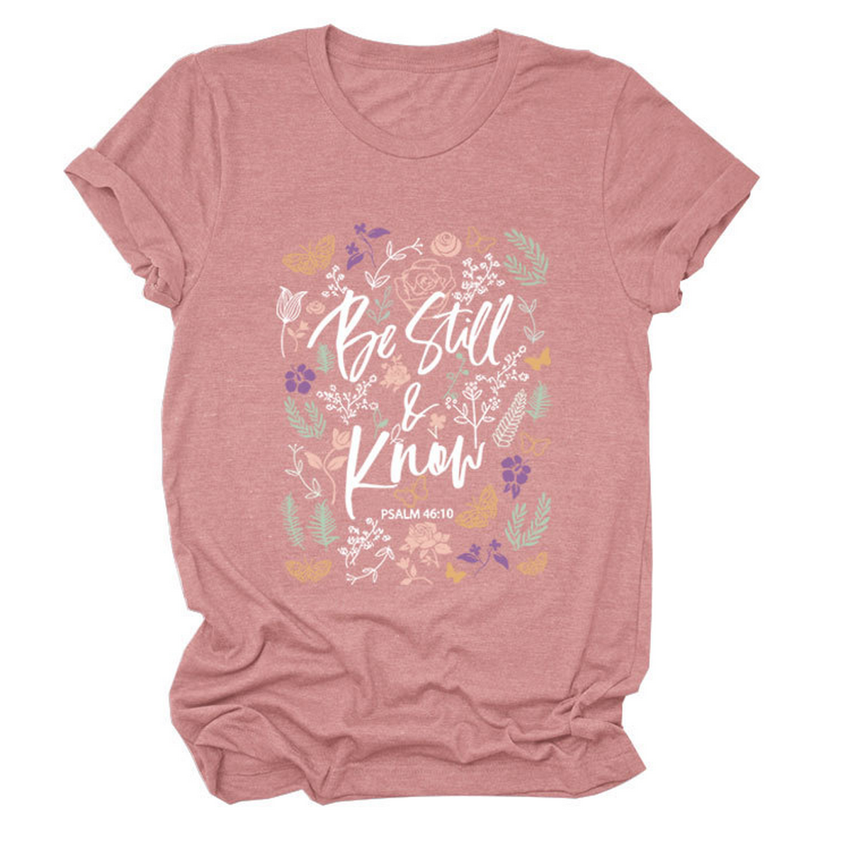 Women??¢s Faith Tee, Be Still and Know_CWTTS1480
