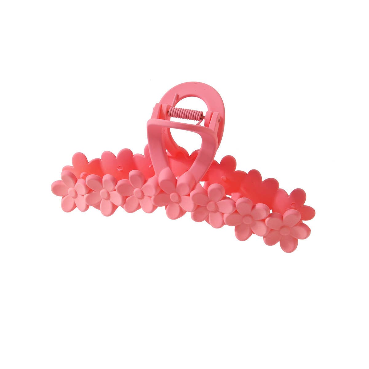 Matte Flower Claw Clip - 13cm Gradient Hair Clasp_CWAHA0467