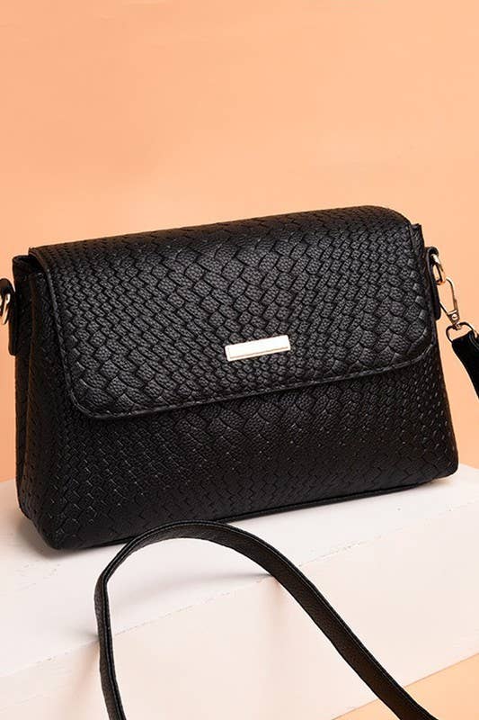 PLAID SQUARE ONE SHOULDER BAG_CUAB0076