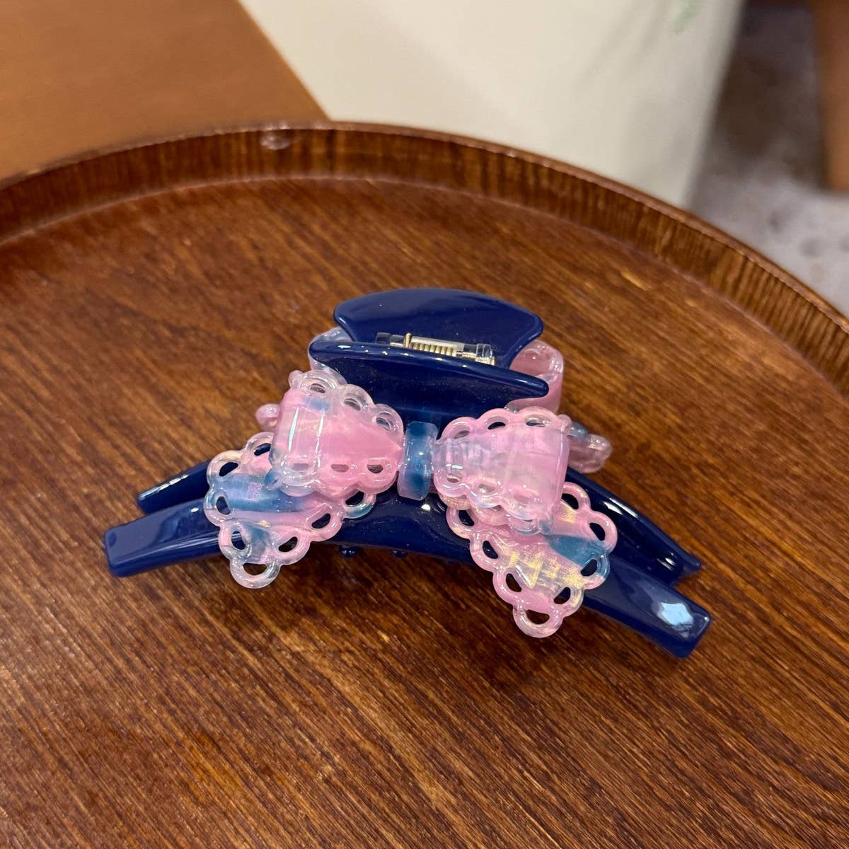 CWAHA4521_SWEET LACE BOW HAIR CLIP