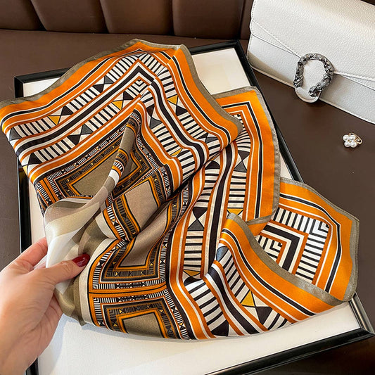 Plaid Boho Scarf--Versatile Women??¢s Neck Accessory_CWASC0630