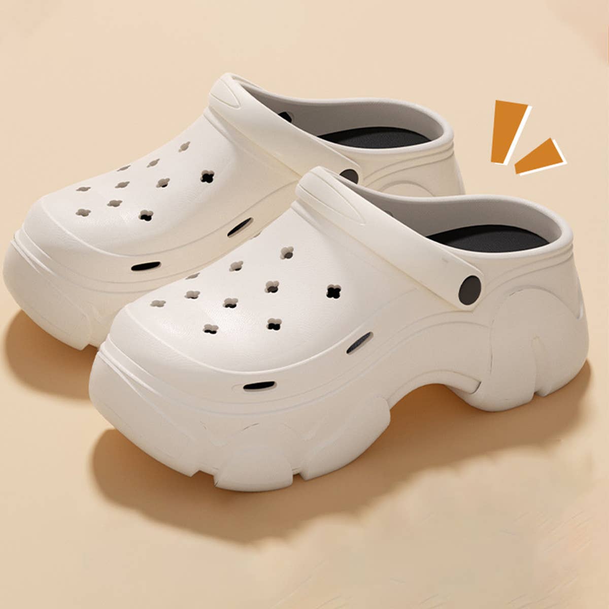 8CM THICK-SOLED OUTDOOR HOLE SANDALS_CWSHS0818