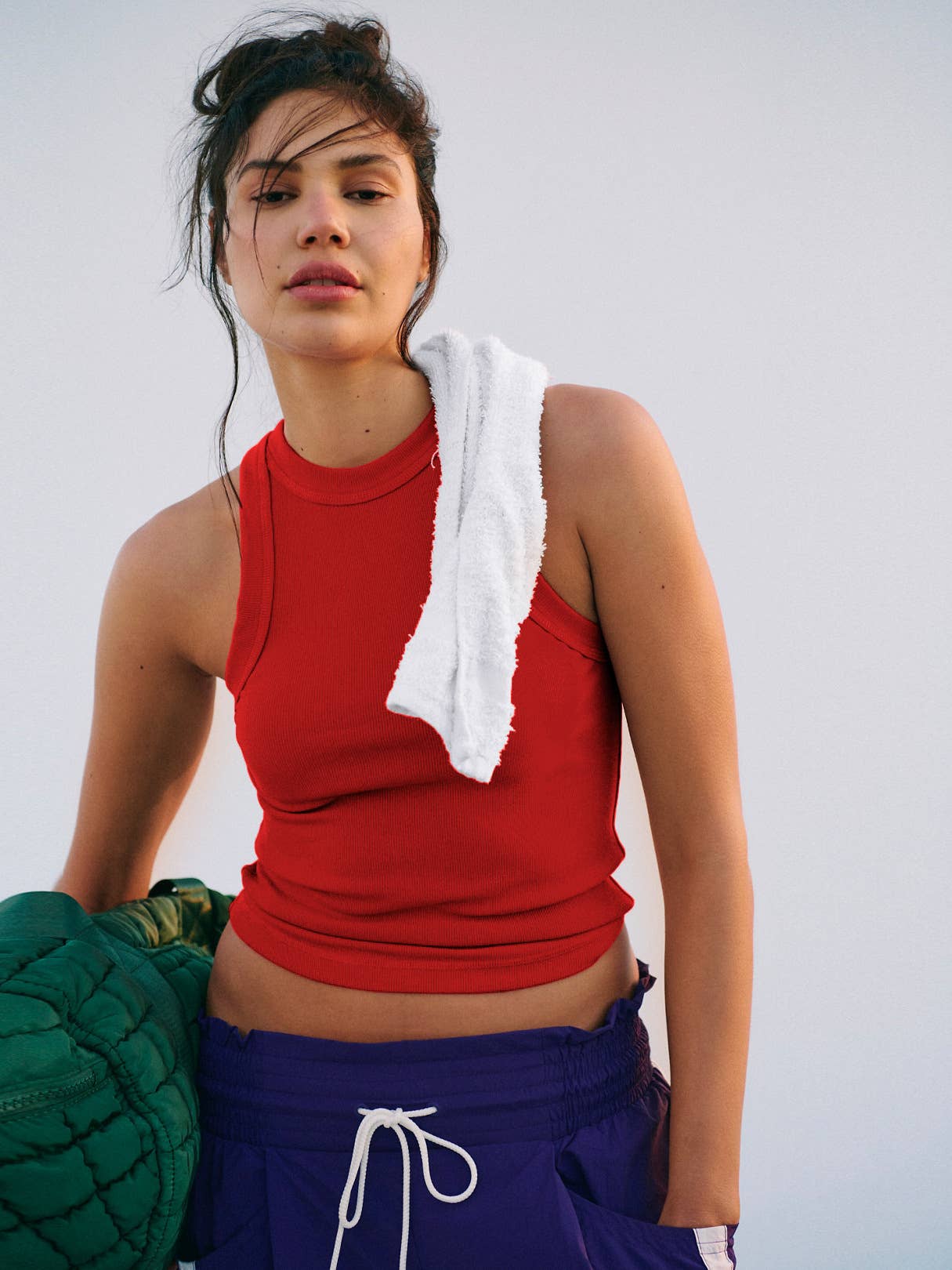 Sleeveless,casual round-neck sleeveless vest