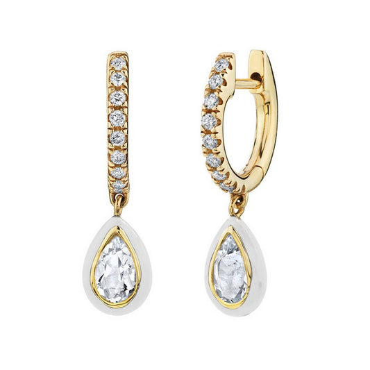 WATER DROP RETRO SIMPLE TEMPERAMENT EARRINGS