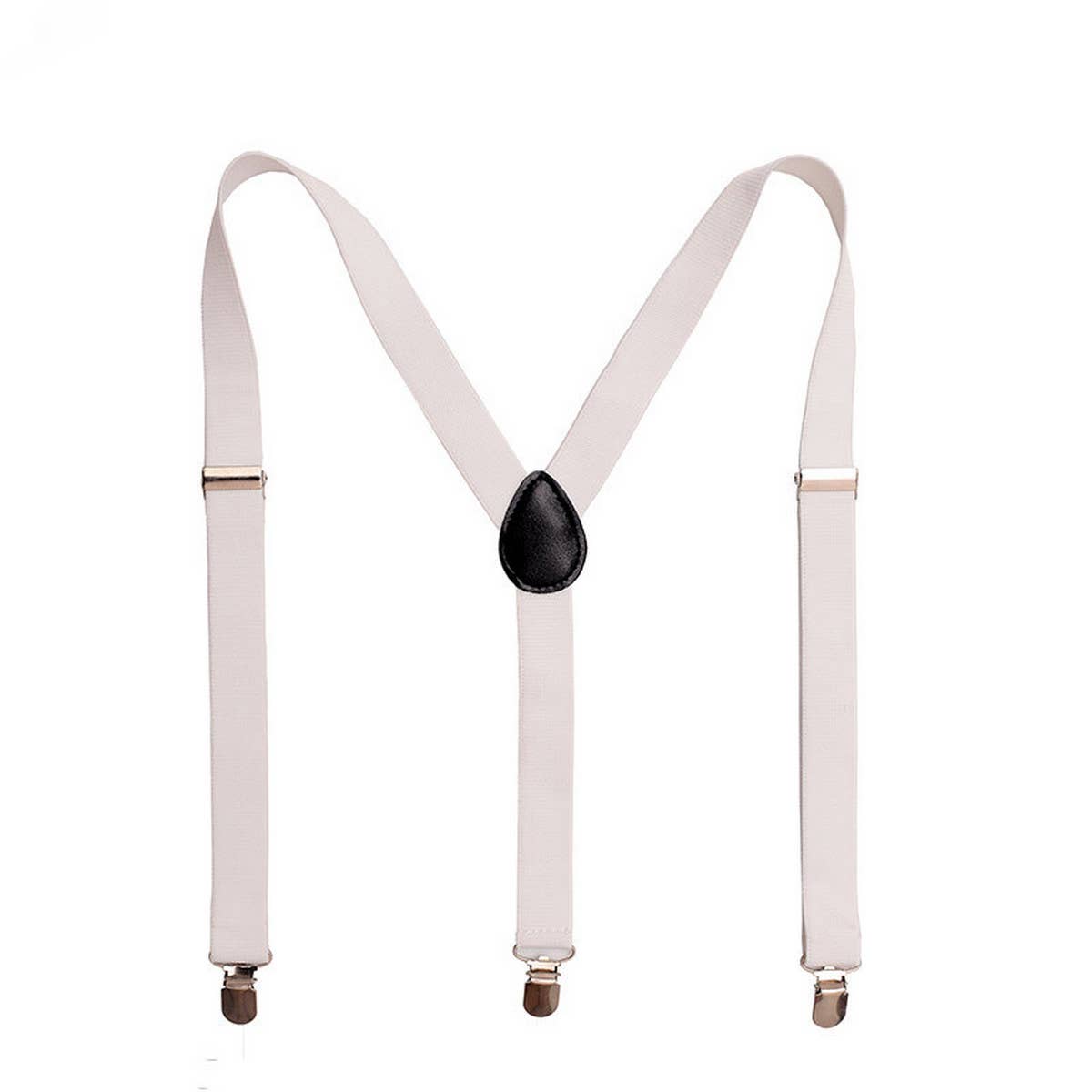 TROUSERS SUSPENDERS RUBBER BUCKLE SUSPENDER CLIP