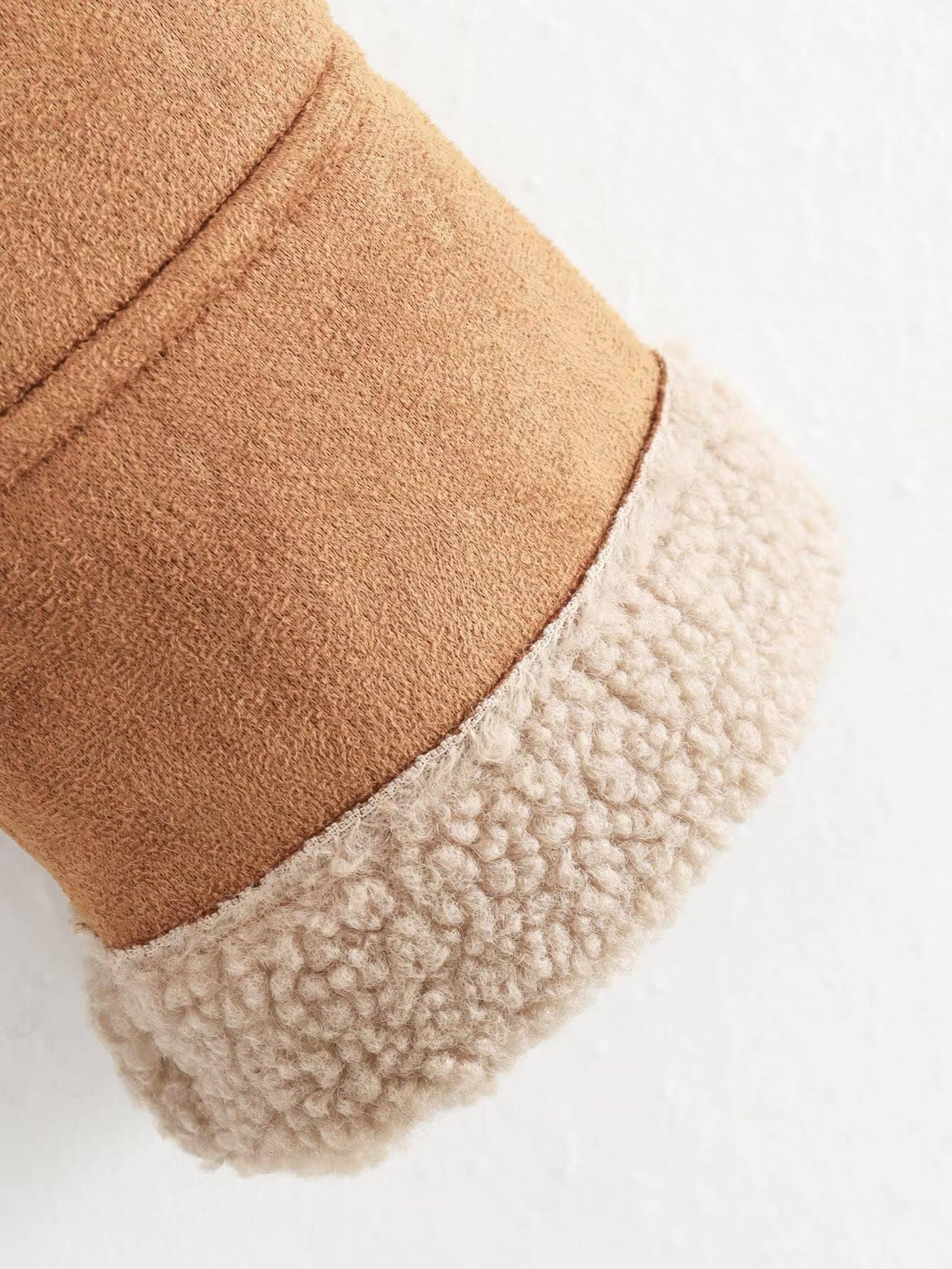 VINTAGE LAPEL BAGGY FUR ALL-IN-ONE COAT FOR WOMEN