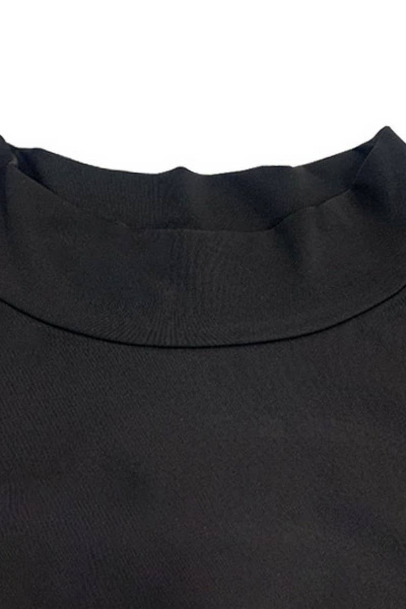 CWDMD4922_SEXY BACKLESS HIGH-NECK LONG-SLEEVED DRESS