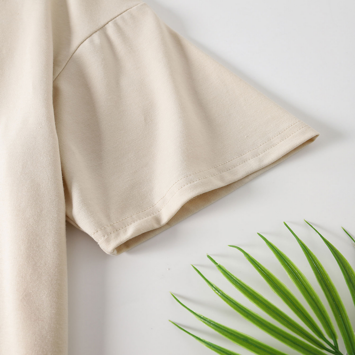 Women's Casual Oversized Tee, Crew Neck Design