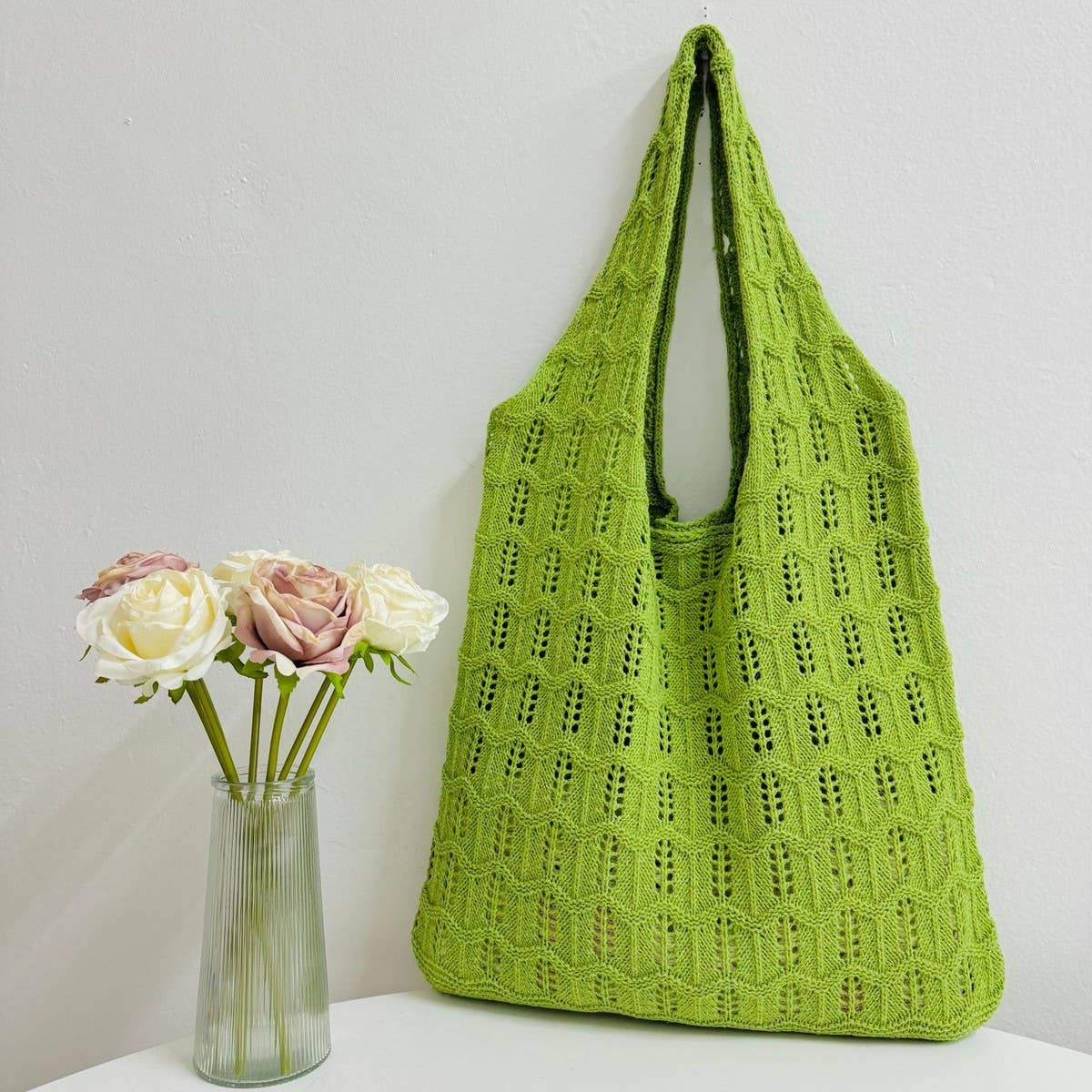 CWAB5066_NEW LARGE CAPACITY KNITTED BAG HOLLOW WOVEN BAG
