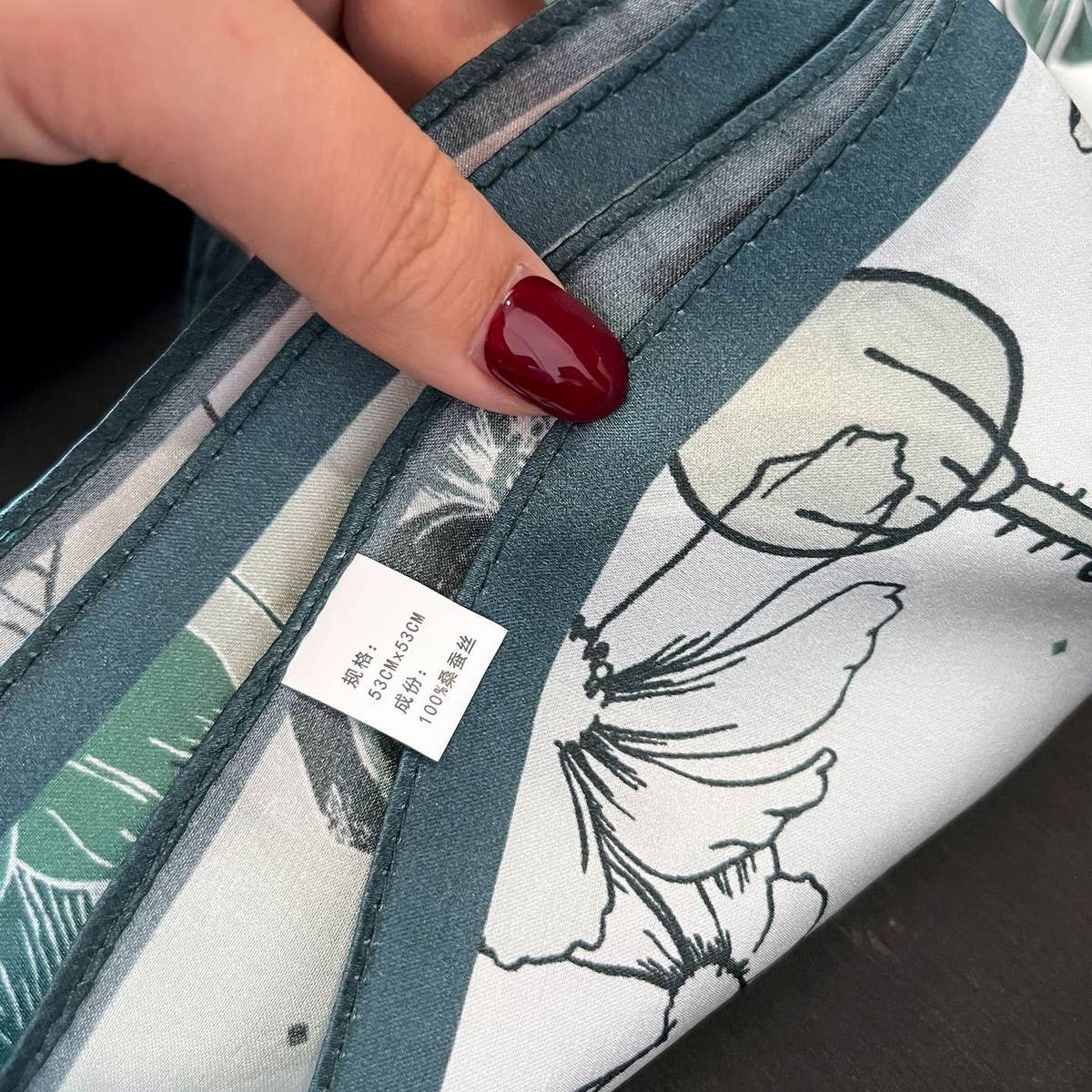 Silk Square Scarf for Women ? Spring & Fall Gift