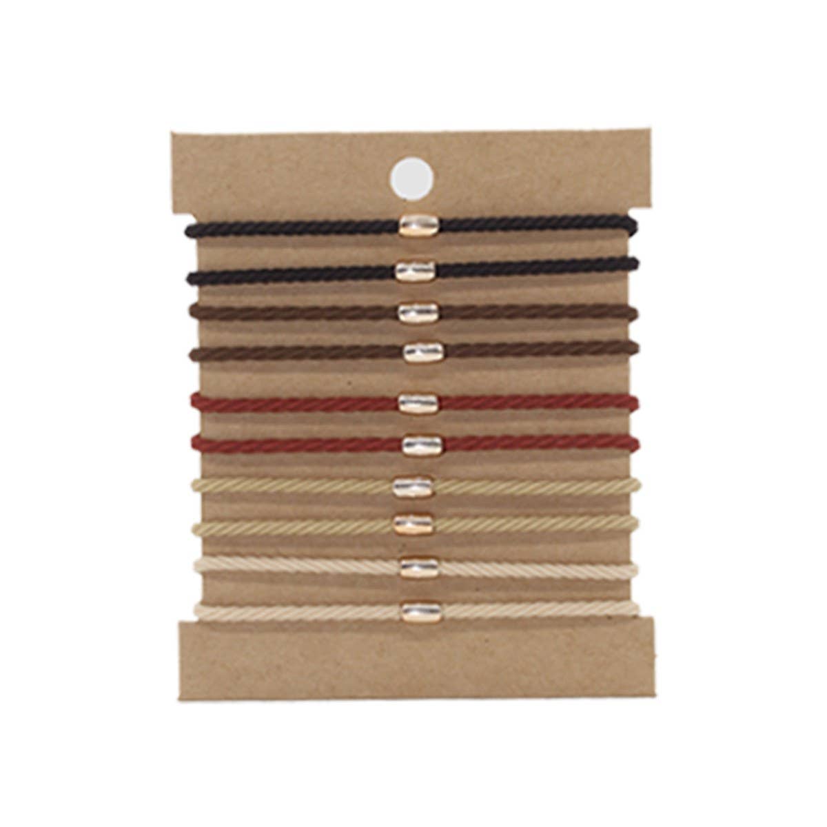 10-PIECE GRADIENT COLOR PALETTE HAIR SCRUNCHIES_CWAHA2717