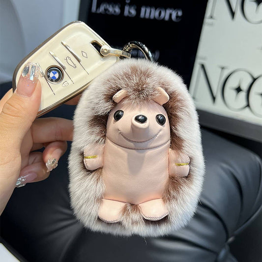 CUTE LITTLE HEDGEHOG CAR KEYCHAIN BAG PENDANT