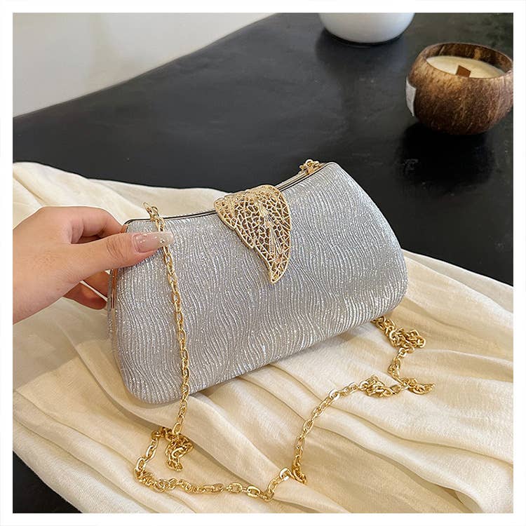 Fashionable shiny and versatile crossbody bag