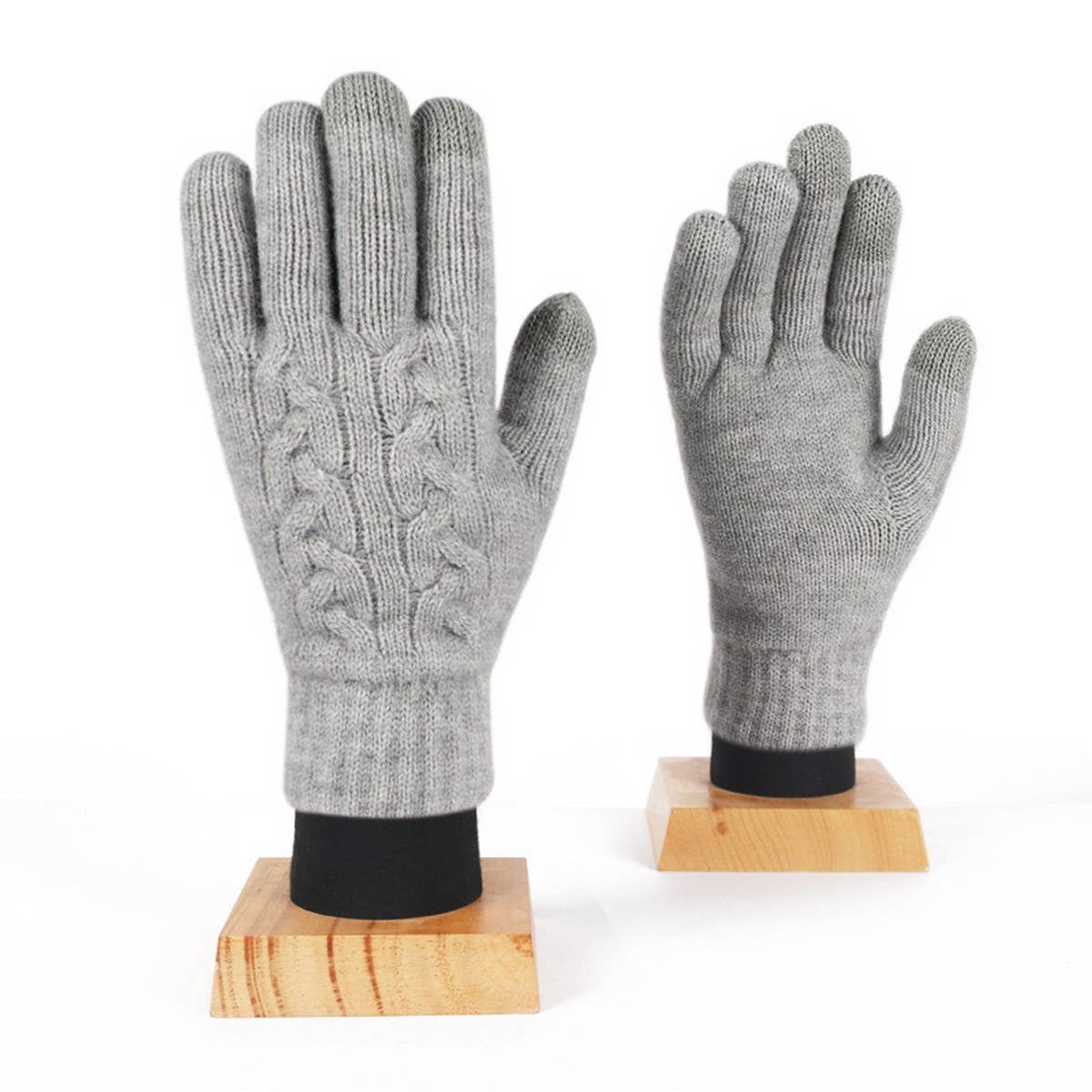 WINTER WOMEN'S WARM TOUCH SCREEN KNITTED GLOVES