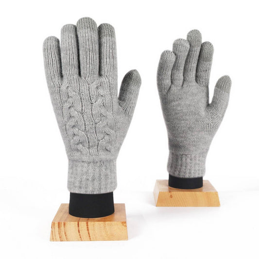 WINTER WOMEN'S WARM TOUCH SCREEN KNITTED GLOVES