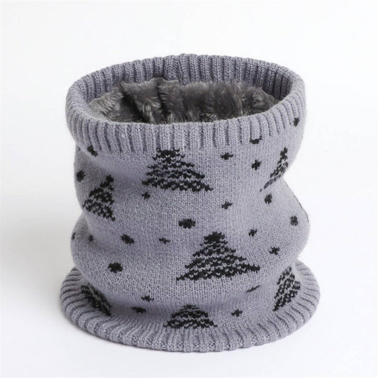 THICKENED VELVET TWO-PIECE NECK GAITER