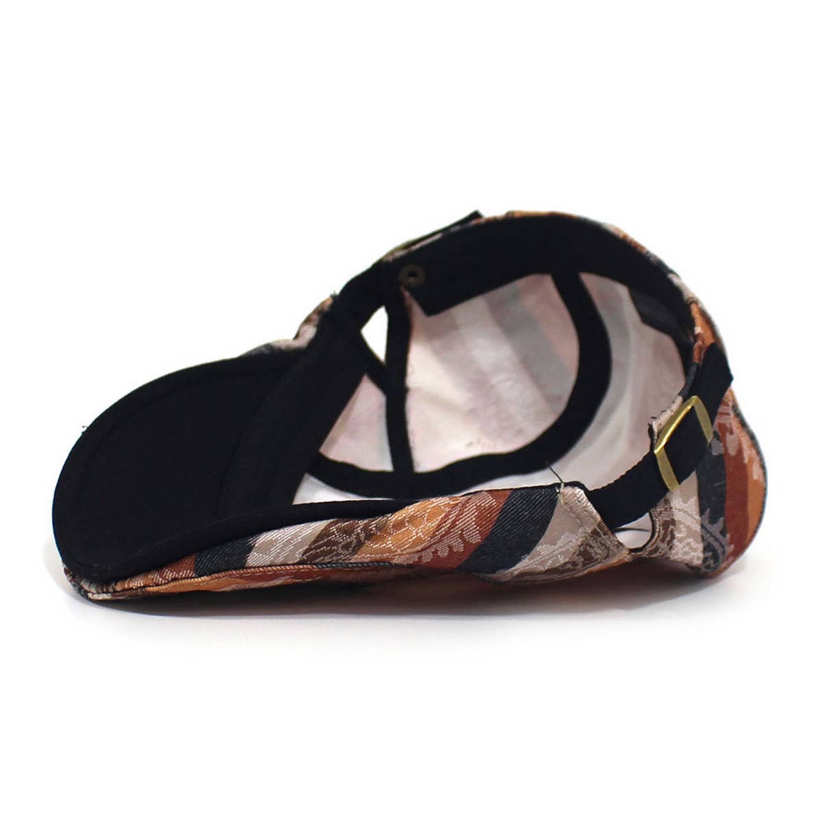 2024 NEW STRIPED PRINTED BERET FORWARD CAP_CWAB2920