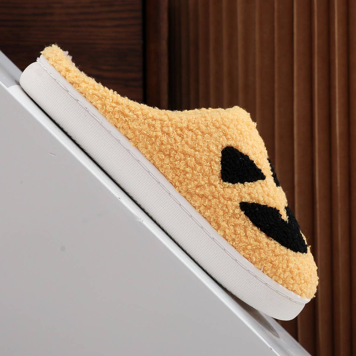 PUMPKIN HALLOWEEN GHOST WARM COTTON SLIPPERS_CWSHS0868