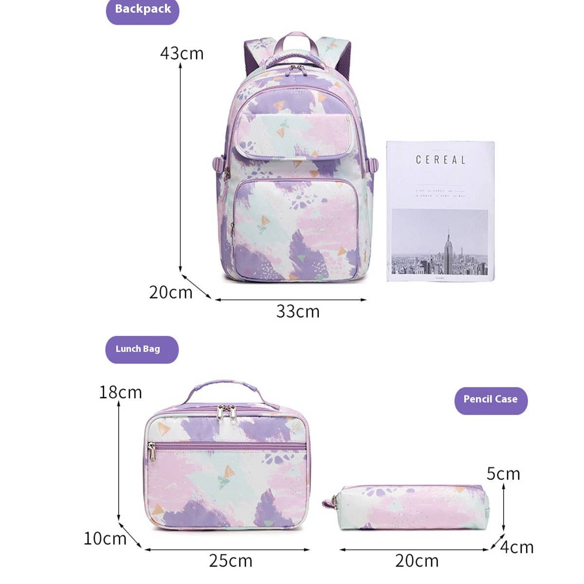 Backpacks for School, 3-Piece Waterproof Ink Set_CWAB5466