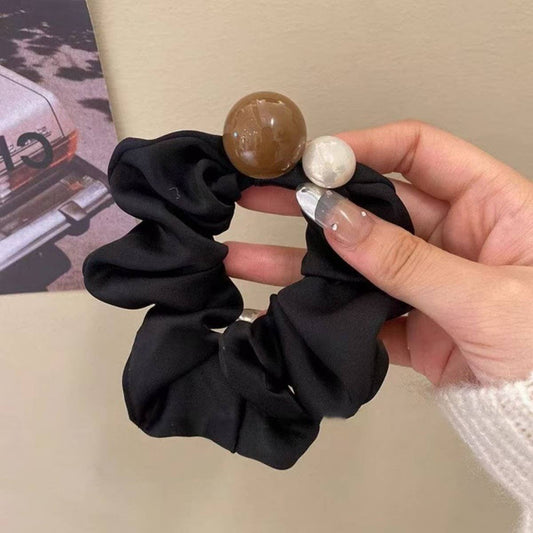 FRENCH FASHION NICHE DESIGN HAIR SCRUNCHIES