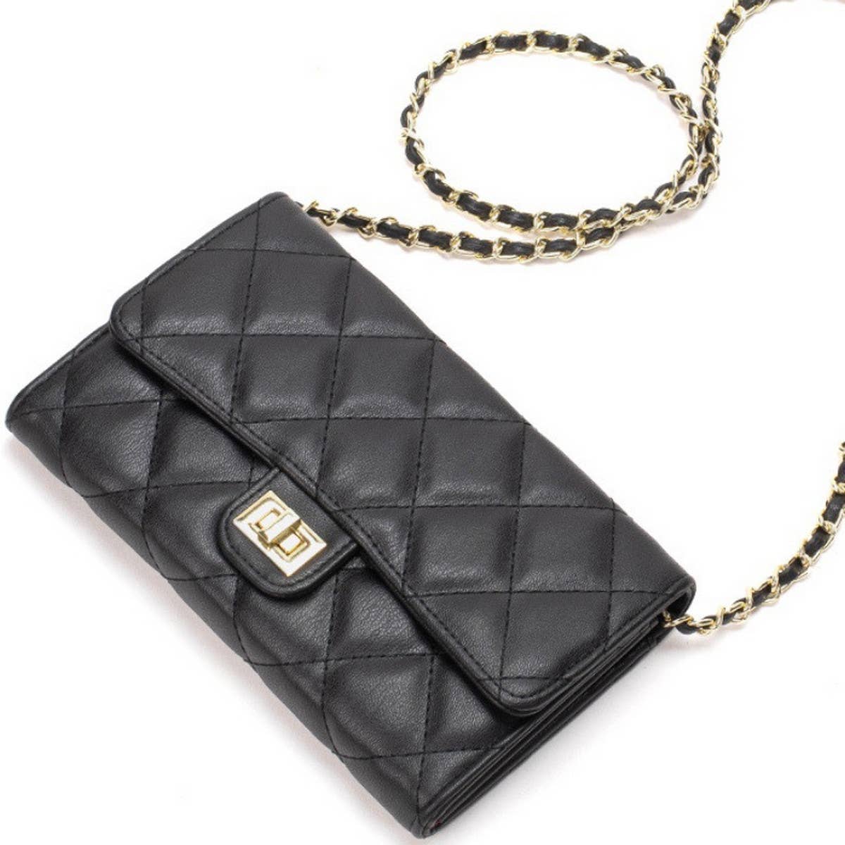 FASHIONABLE DIAMOND CHAIN CROSSBODY BAG_CWAB1635