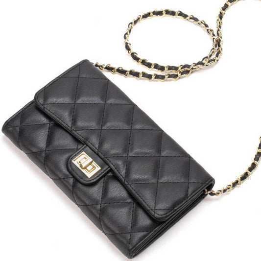 FASHIONABLE DIAMOND CHAIN CROSSBODY BAG_CWAB1635
