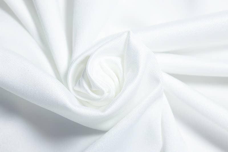 Solid-color off-the-shoulder high-slit dress