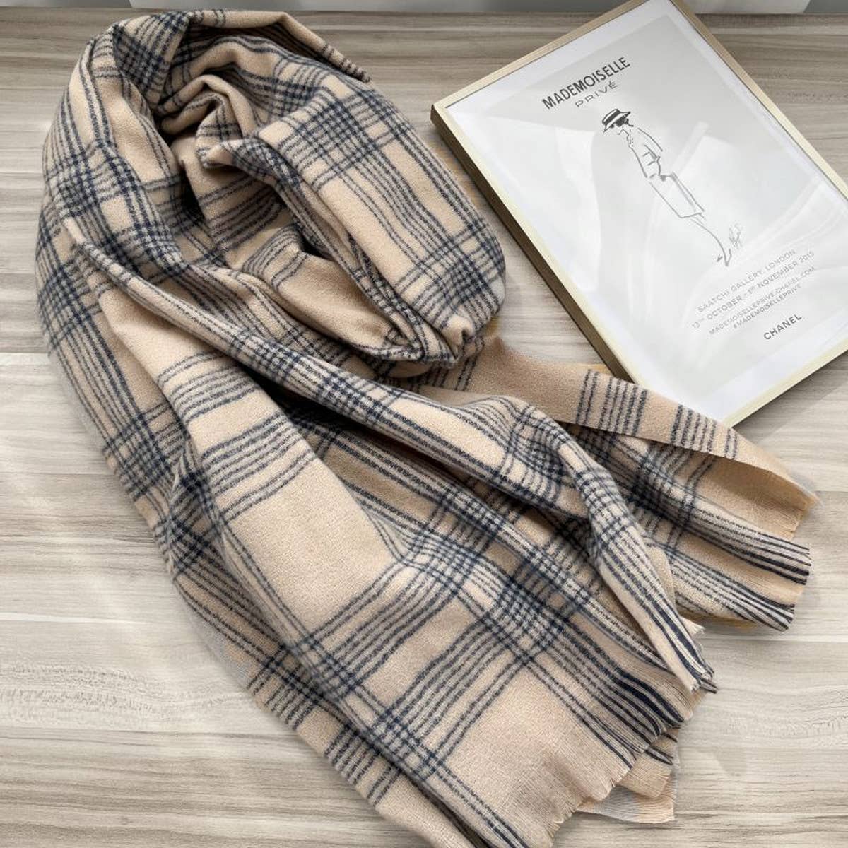 Faux Cashmere Women's Scarf - Autumn/Winter
