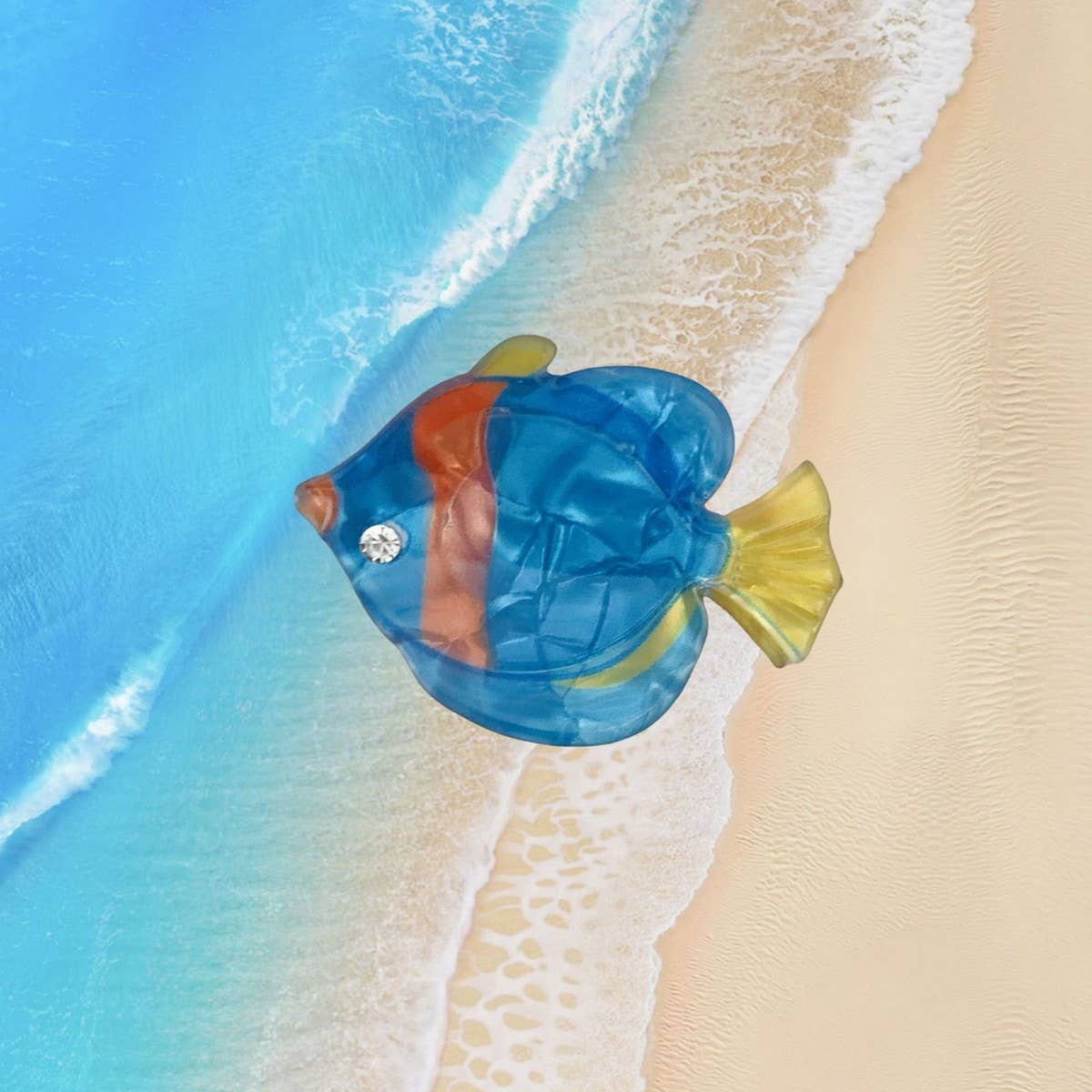 CWAHA07728_SEASHELL CONCH ACRYLIC HAIR CLAW BEACH STYLE