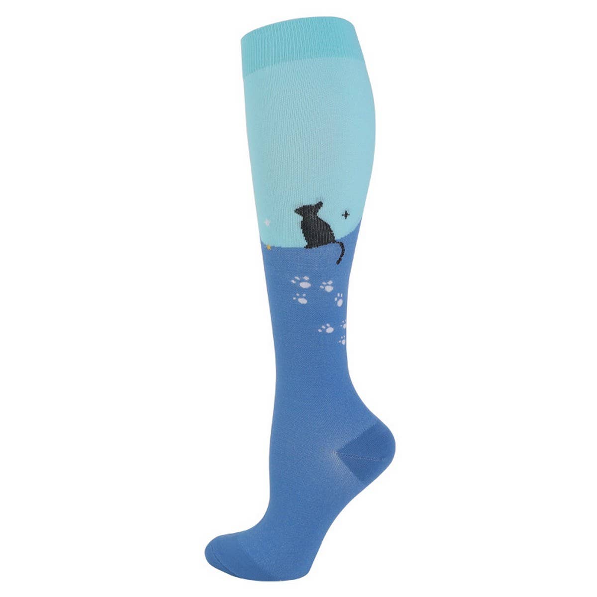 WOMEN'S CYCLING SPORTS LONG COMPRESSION SOCKS