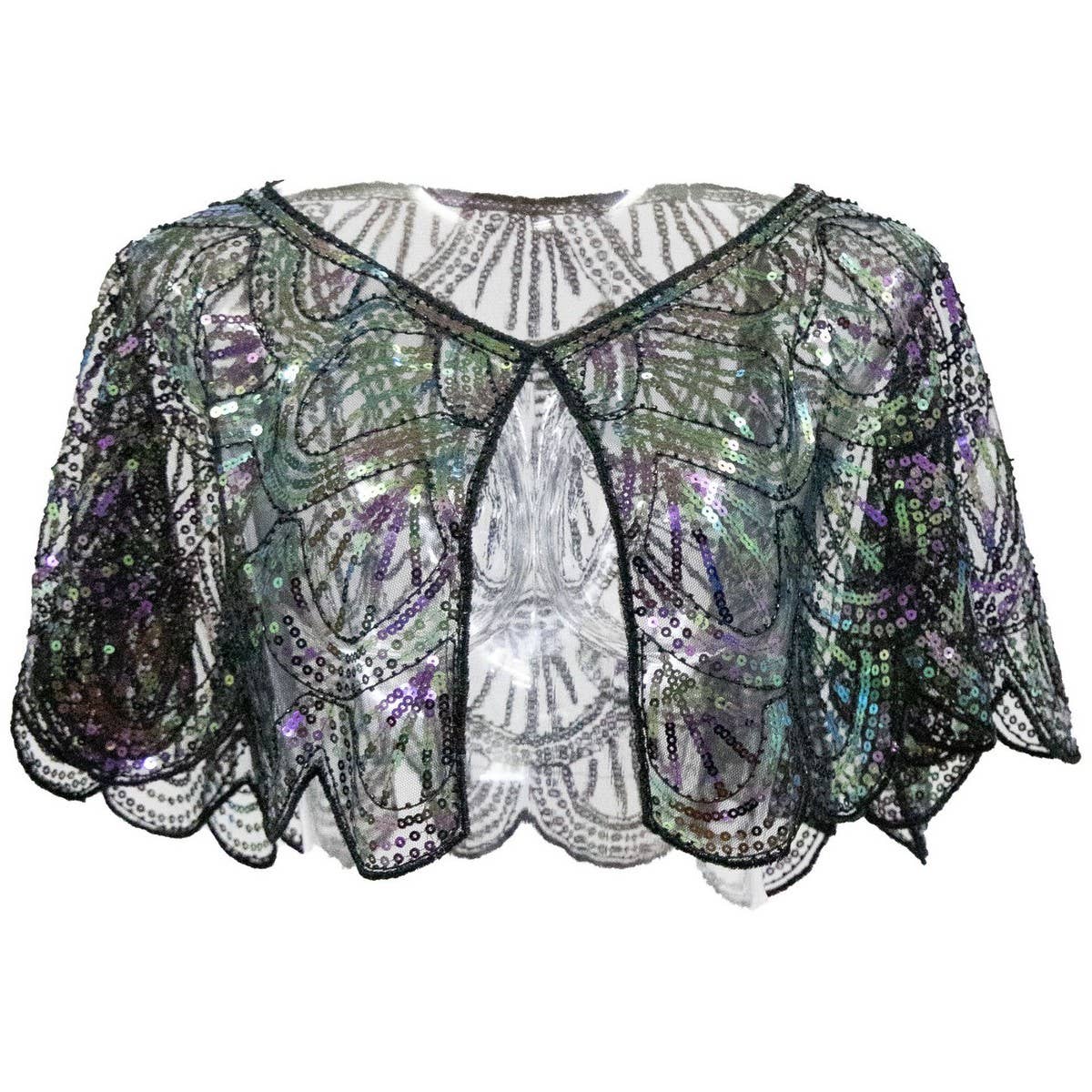 Sequin Beaded Lace Bolero ? Summer Dress Cover