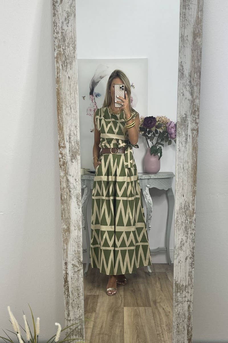 CWBLS0636_SUMMER A-LINE ELEGANT COMMUTER SKIRT