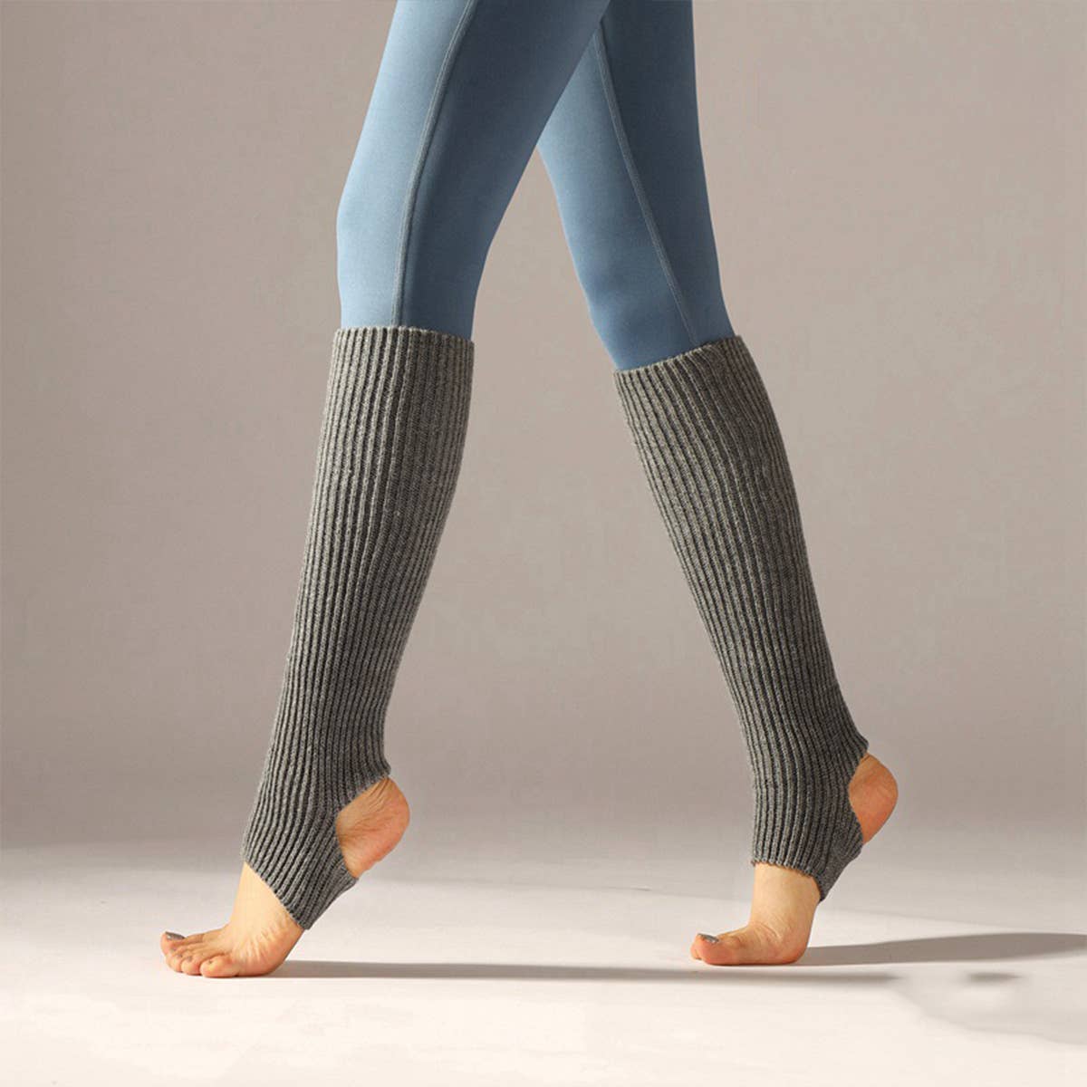 KNITTED SPORTS PROTECTIVE FOOT WARMING SOCKS