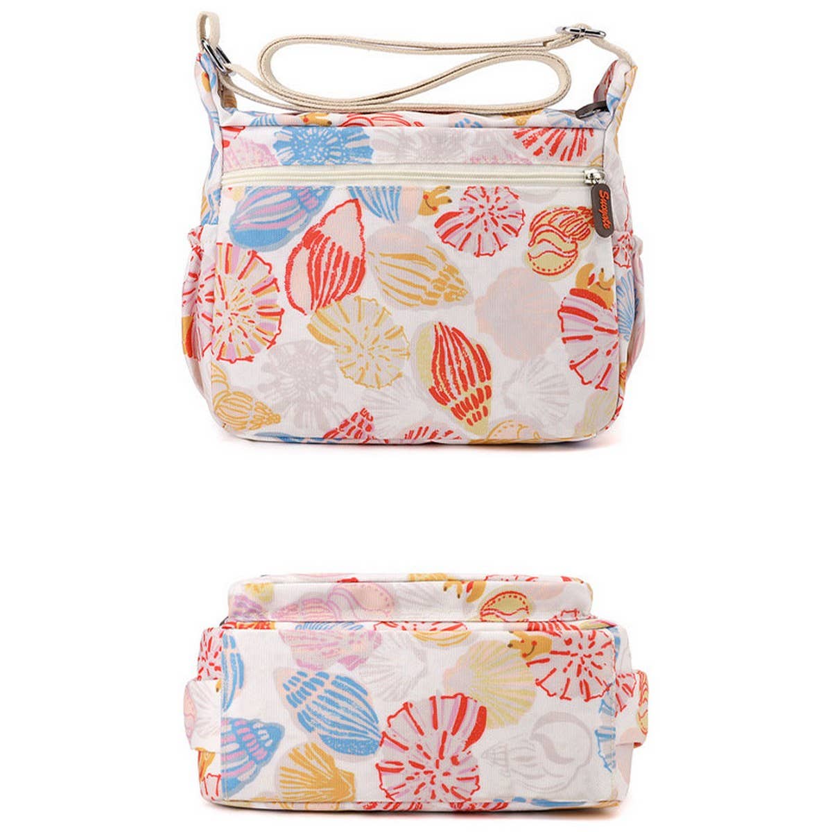 PRINTED LARGE CAPACITY NYLONSHOULDER CROSSBODY BAG_CWASC1788